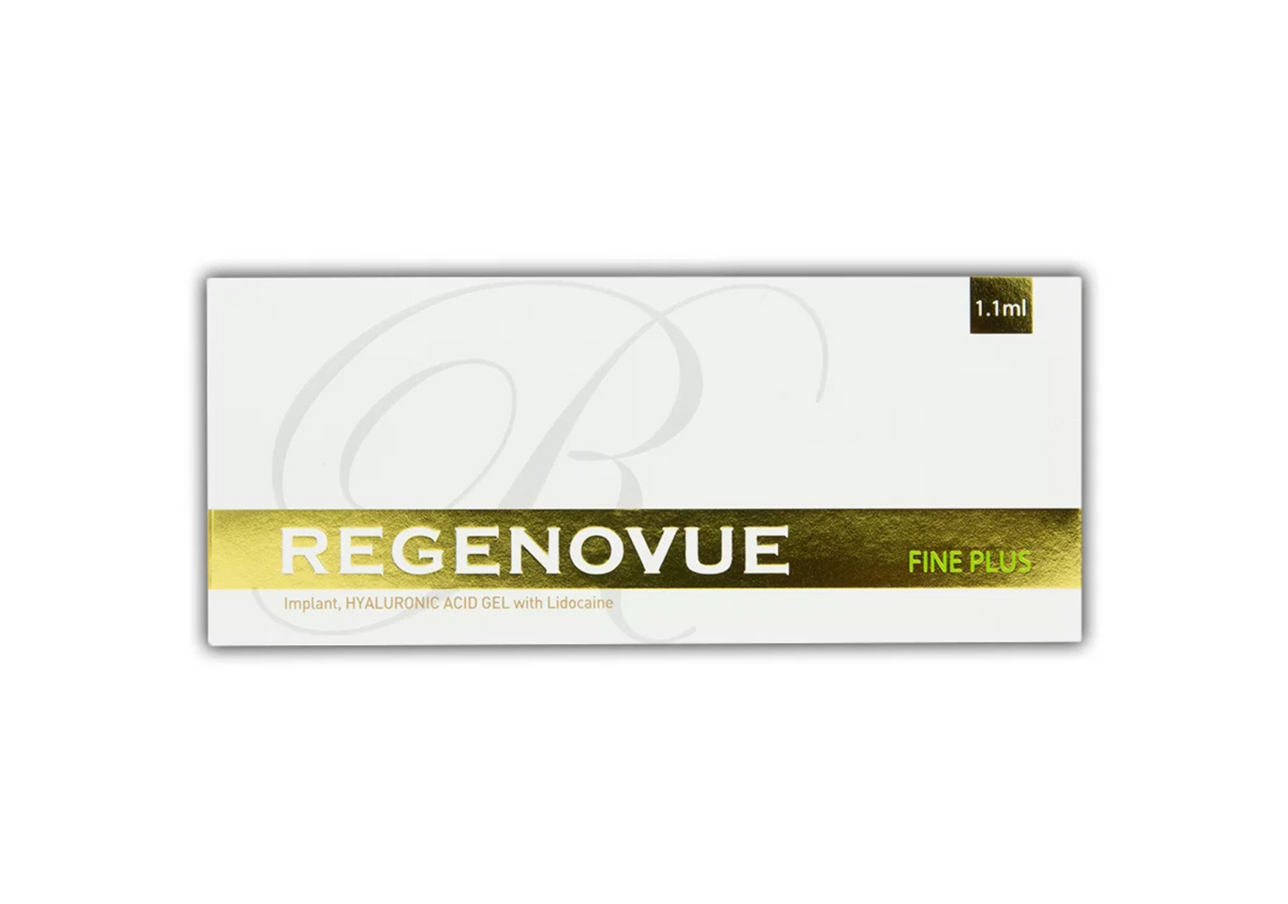 Regenovue Fine Plus Lido (1 x 1ml) Dermal Filler